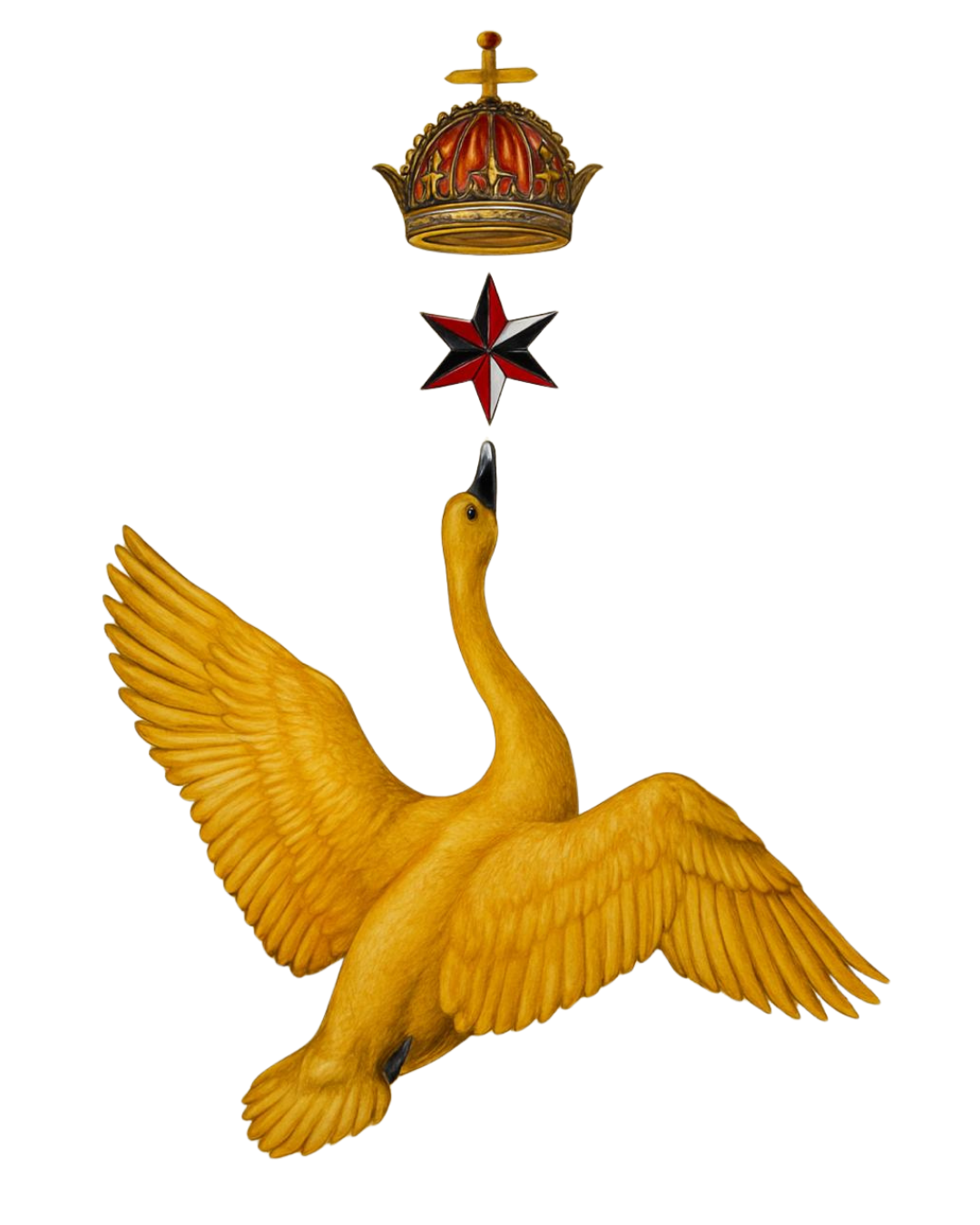 Cisne, símbolo do Santuário de Hekate