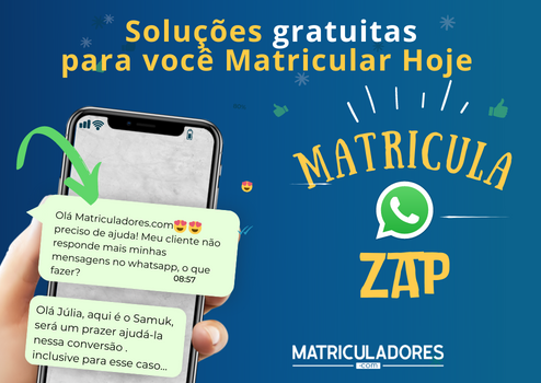 Matrícula-Zap