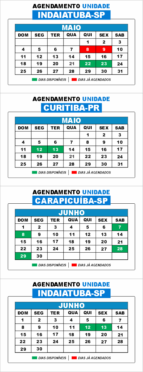 CALENDÁRIO
