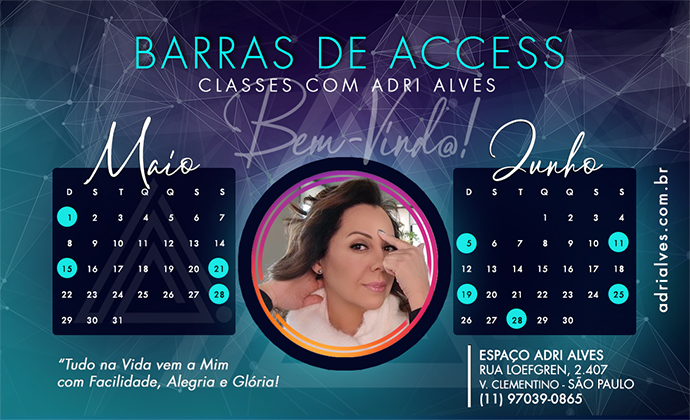Barras de Access Consciousness com Adri Alves - São Paulo