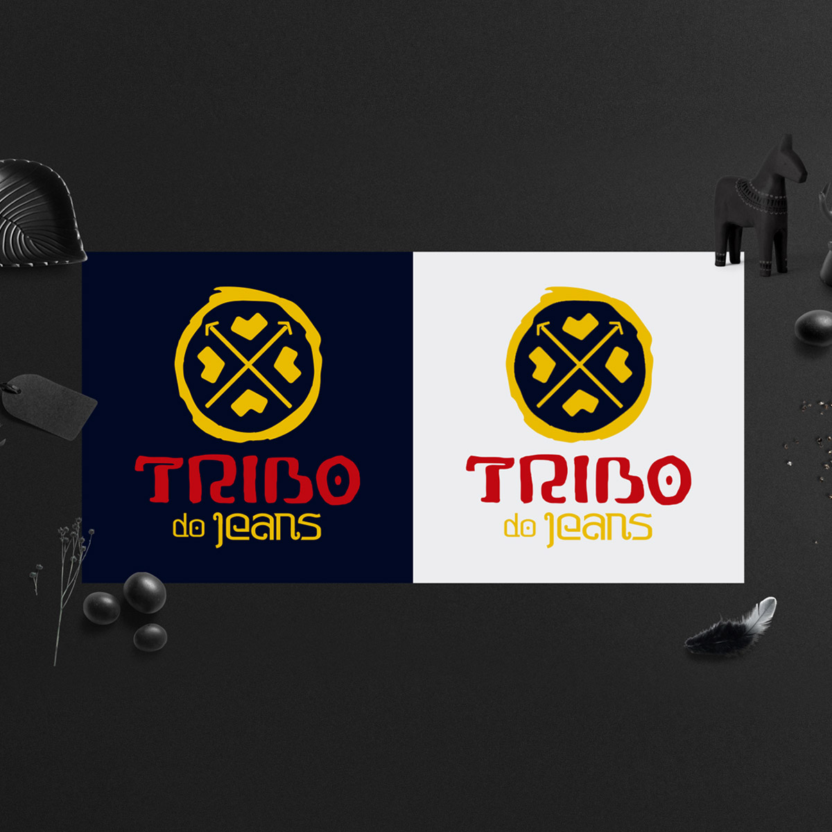 Design Logo Tribo do Jeans