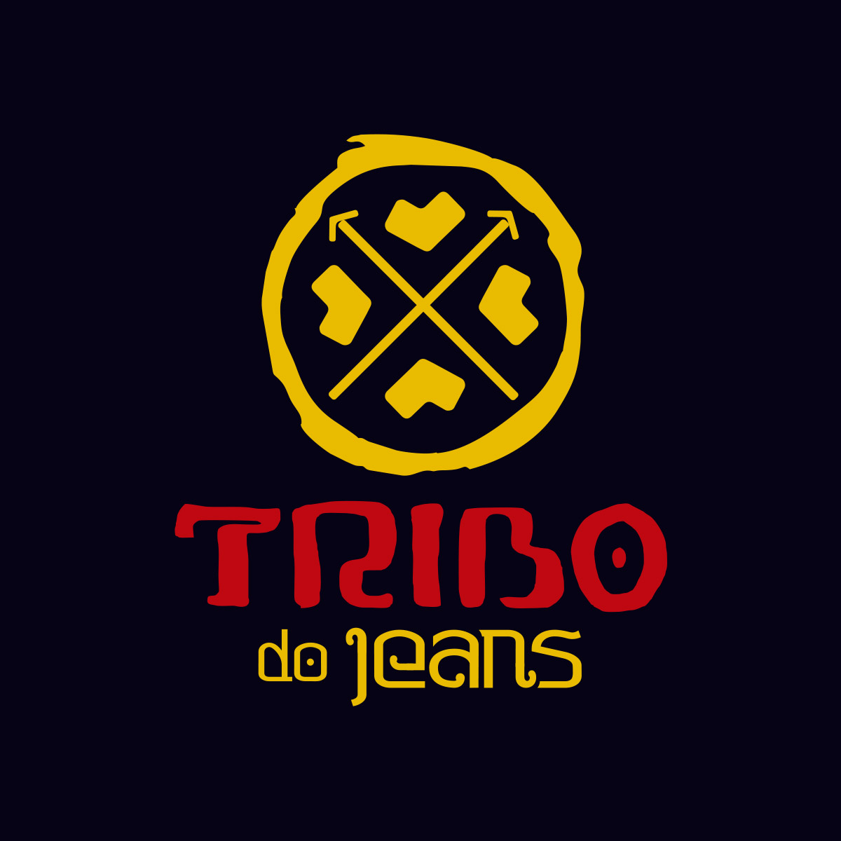 Design Logo Tribo do Jeans