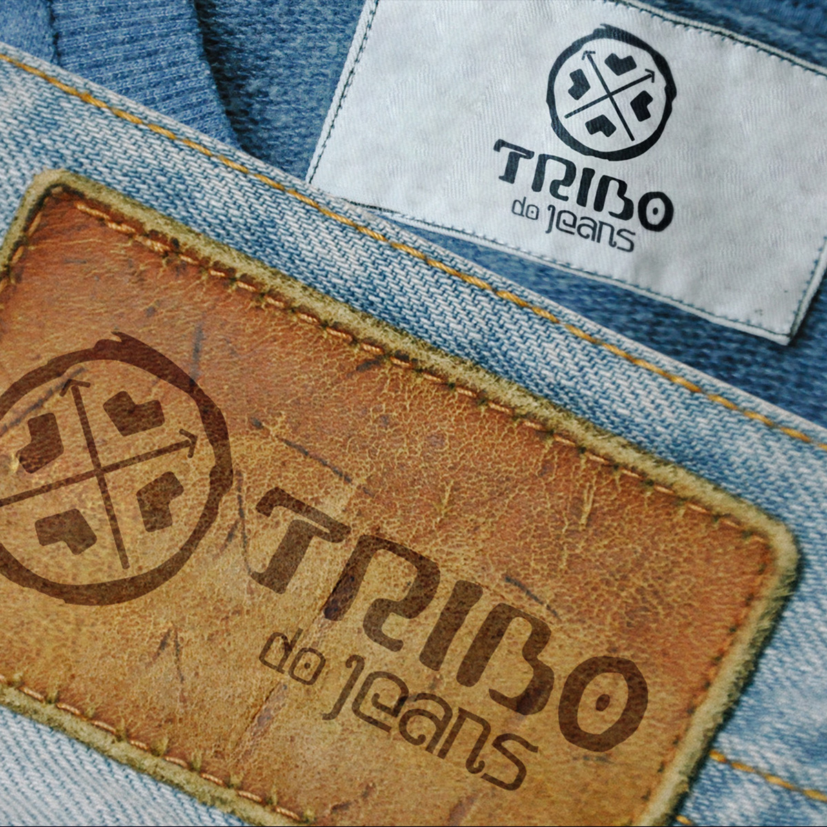 Design Logo Tribo do Jeans