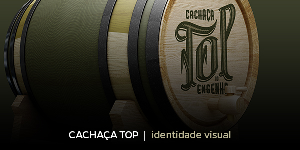 Design Identidade Visual cachaça top